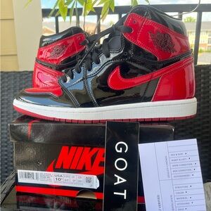 Jordan 1 Patent Bred